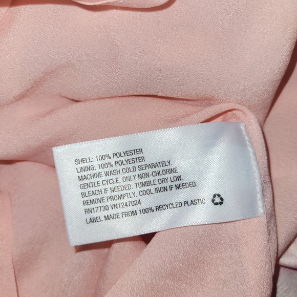 LoveShackFancy Target Pink Floral Puff Sleeve Mini Dress Belted Square Neck - Picture 8 of 9